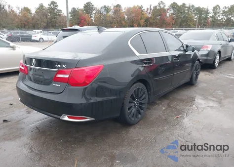 2014 Acura Rlx z USA, uszkodzony, nr VIN JH4KC1F51EC003874
